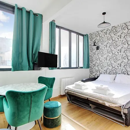 Bright Studio-2p-4p-4p-parc Des Buttes Chaumont * 巴黎