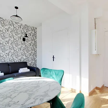 Bright Studio-2p-4p-4p-parc Des Buttes Chaumont Apartman *